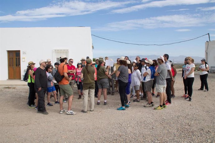 SaboresAlmería.- Las rutas de 'Filming Almería' se despiden con un sendero en el parque natural Cabo de Gata-Níjar