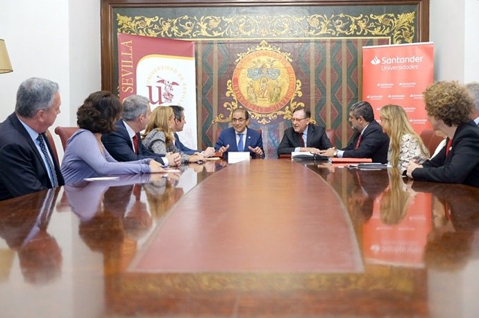 Sevilla.- La US y el Banco Santander renuevan su colaboración en materia académica