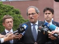 Torra defensa que no se suspenguin els presos i acusa l'Estat de voler "silenciar-los"