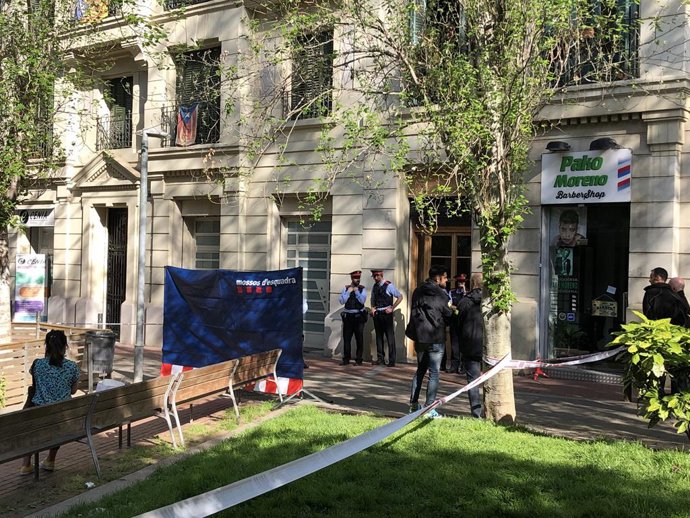 AMP.- Successos.- Investiguen la mort d'una dona a Barcelona