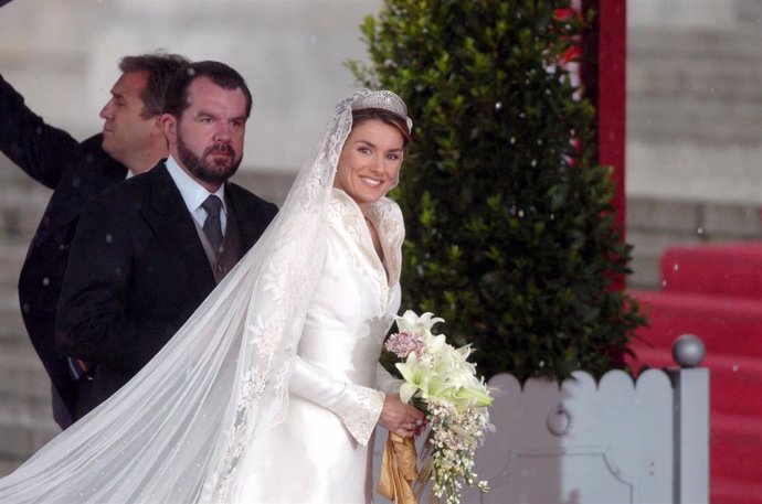 Las joyas que la Reina Letizia lució hace 15 años en su boda con el Rey Felipe
