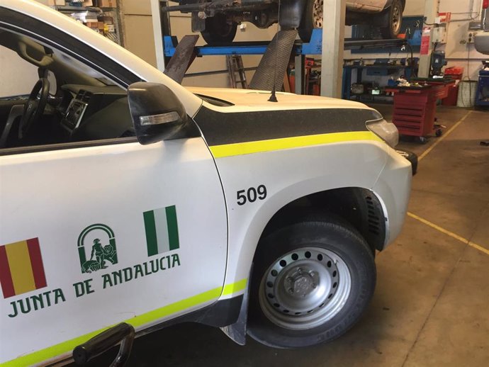 Huelva.-Sucesos.-Denunciados 13 talleres ilegales de mecánica en la provincia tras vigilancias en polígonos industriales