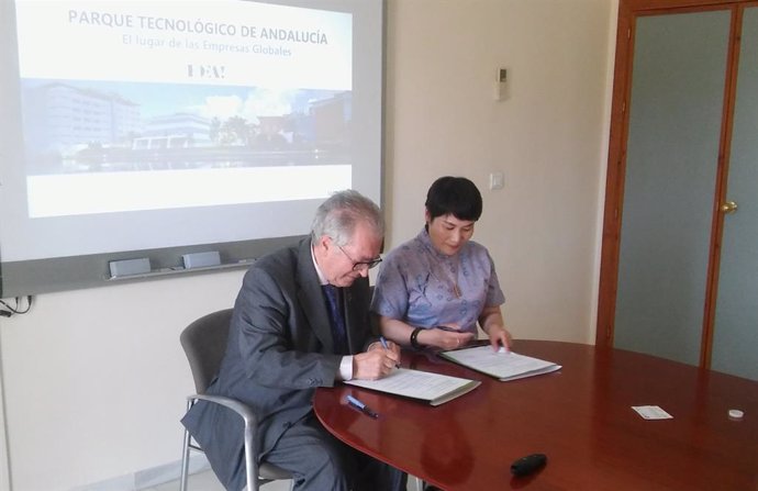Málaga.- El PTA firma un acuerdo de colaboración con la empresa china Z-Run WellTon