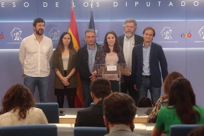 Unidas Podemos no descarta votar en contra de la suspensión de los diputados presos en la Mesa del Congreso