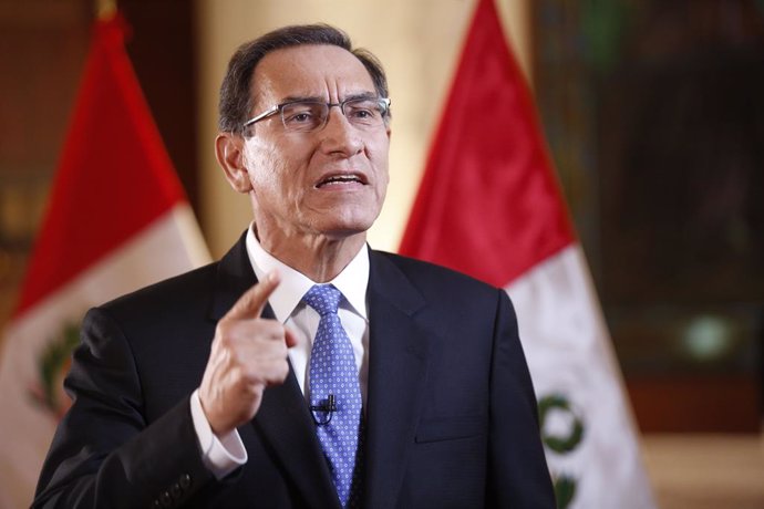 Perú.- Cae por quinto mes consecutivo el índice de aprobación de la gestión de Martín Vizcarra 