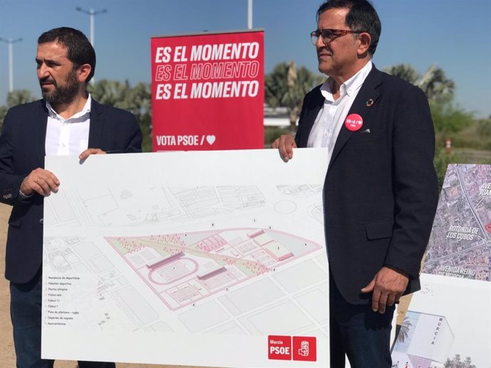 26M.- Serrano: "Haremos De Murcia Un Referente Del Deporte Base Y De Competición Construyendo Una Ciudad Deportiva"