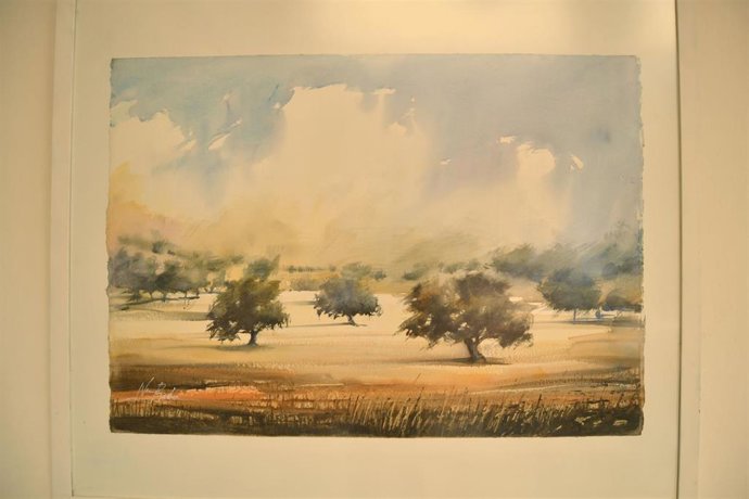 CórdobaÚnica.- La Diputación acoge la exposición de acuarelas 'Hábitat' de Nemesio Rubio