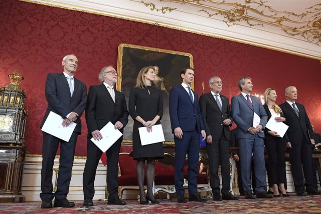 Swearing-in of the new Austrian Ministers in Vienna