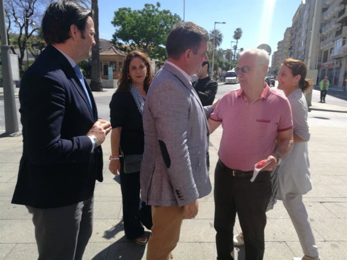 Huelva.- 26M.- Santos (Cs) apuesta por reducir los impuestos municipales "dentro de la estabilidad presupuestaria"