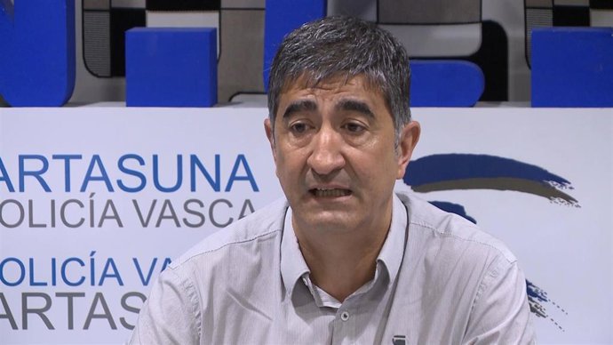 Rueda de prensa de los sindicatos de la Ertzaintza