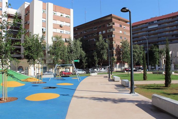 Valencia.- Las obras del nuevo jardín de Rubén Darío finalizan este jueves