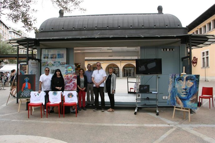 Pintores sénior de Palma exponen esta semana en el Quiosco de PAlmaActiva