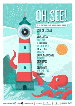 Málaga.- La Casa Azul, Zahara y Morgan cierran el cartel de la segunda edición de 'Oh, See! Fest' de Málaga