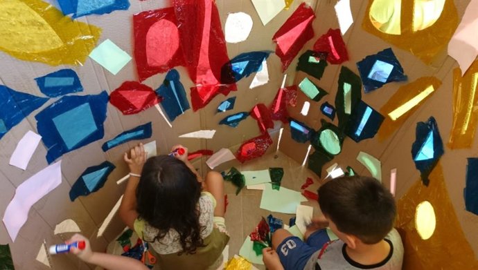Cultura.- El Aula d'Estiu del Consorci de Museus anima a los niños a desarrollar su sensibilidad artística