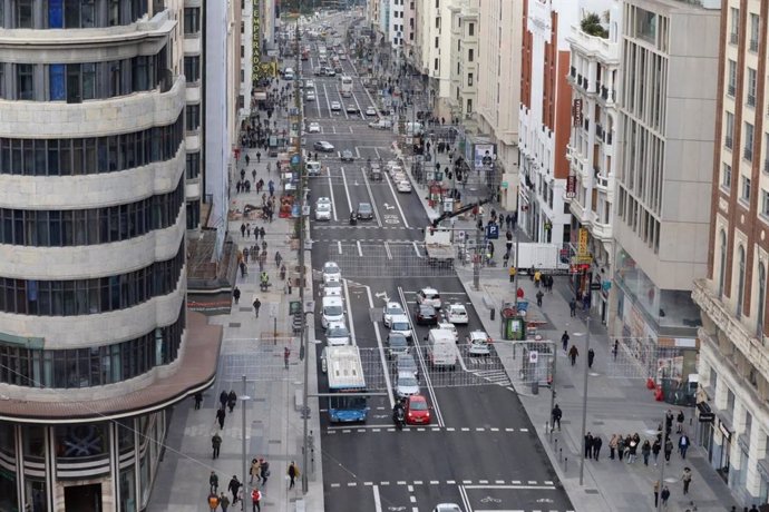 Imagen de Gran Vía tras la remodelación