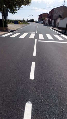 Jaén.- Finalizan las obras de asfaltado de la travesía de Arquillos para mejorar la seguridad vial en la A-312