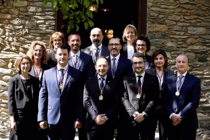 Los ministros del nuevo Gobierno de Andorra juran el cargo