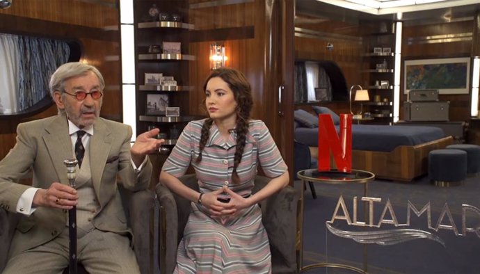 VÍDEO: José Sacristán e Ivana Baquero protagonizan 'Alta Mar', la nueva serie es