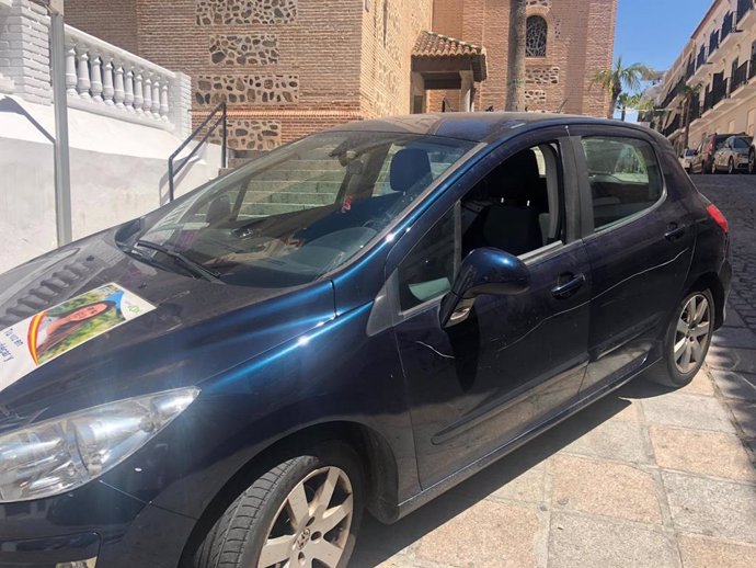 Granada.- 26M.- Vox denuncia daños al coche de un candidato en Almuñécar
