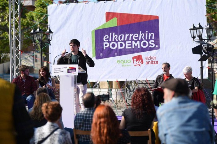 26M.- Martínez (Elkarrekin Podemos) Advierte De Que El PNV Ofrece "Un Modelo Explotador" Con El PSE Como "Cómplice"