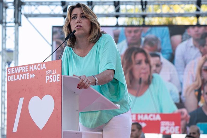 26M.- Susana Díaz Pide Volver A Votar Masivamente Para Impedir Que Las Derechas Reproduzcan Su Pacto En Ayuntamientos