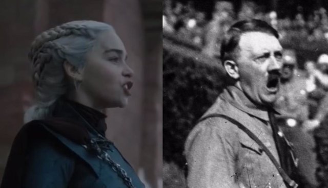 Adolf Hitler, inspiración de Daenerys Targaryen para el final de Juego de Tronos