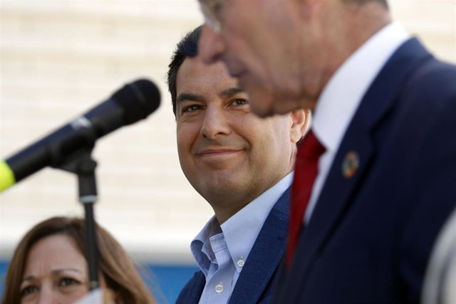 Málaga.- 26M.- Moreno destaca el trabajo "a pulmón" de De la Torre para avanzar pese a los "palos en las ruedas" de PSOE