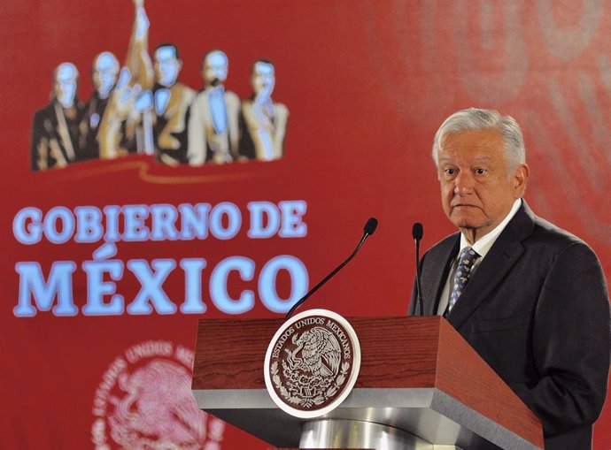 Mexican President Obrador press conference on economic growth