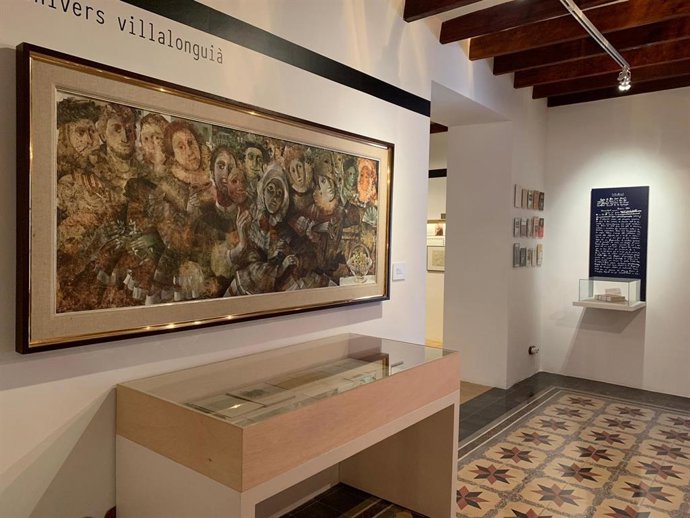 La família Llabrés Bernat dóna l'obra del 'Carnestoltes de Bearn' al Consell de Mallorca