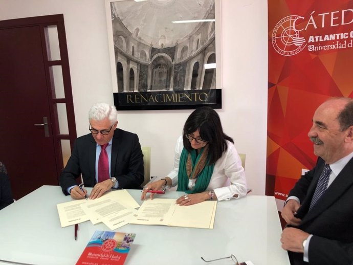 Huelva.- La UHU y Atlantic Copper renuevan la Cátedra Externa para "apostar por la I+D y la formación especializada"