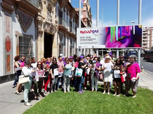 Córdoba.- Feministas exigen a la derecha que cesen sus "discursos de odio" y a Diputación que defienda 'Maculadas'
