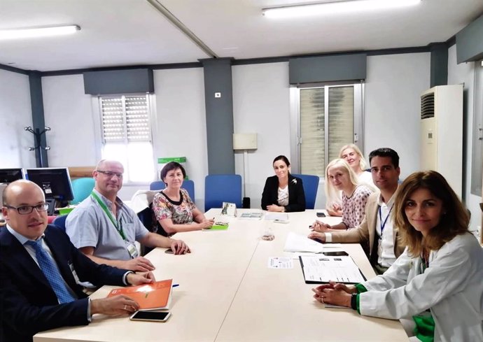 Sevilla.- Directivos del Hospital de Tartu (Estonia) visitan el Macarena para conocer su modelo de gestión ambiental