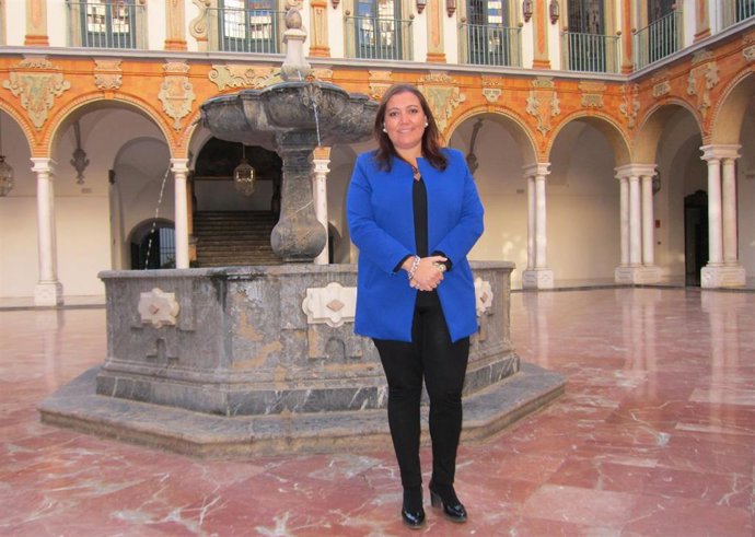 La vicepresidenta segunda de la Diputación, Ana Carrillo.