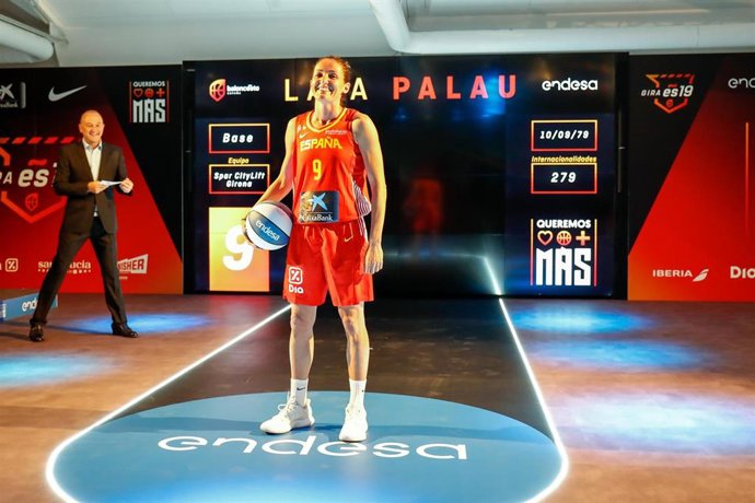 Presentación de la Selección Femenina de Baloncesto en el espacio THECUBE de Madrid