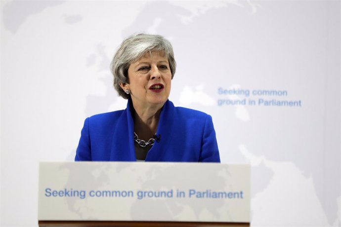 UK Prime Minister delivers a statement in London