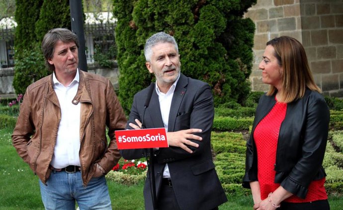 26M.- Grande-Marlaska Reitera Su Compromiso Con La Apertura De La Cárcel Y La Nueva Comisaría En Soria