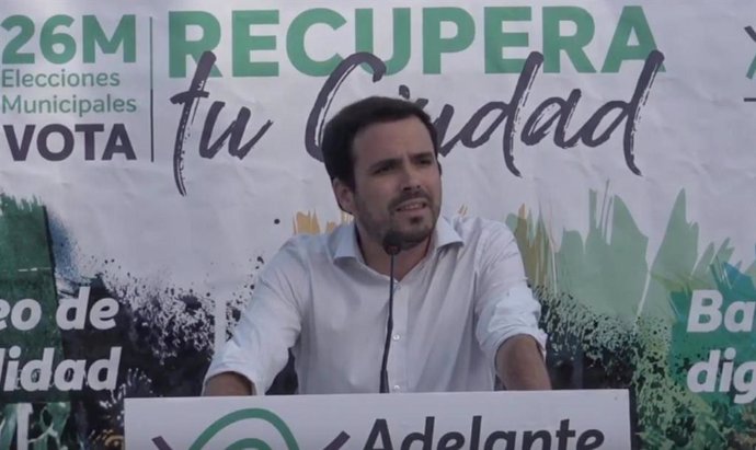 26M.- Garzón (IU) Llama A Recuperar El "Instinto De Clase" Y Pide "Un Esfuerzo Más" De Cara A Las Elecciones Del Domingo