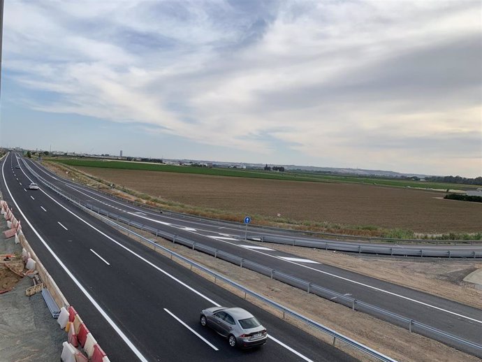Sevilla.- Abiertos dos nuevos ramales en el enlace de la autovía de Acceso Norte a Sevilla