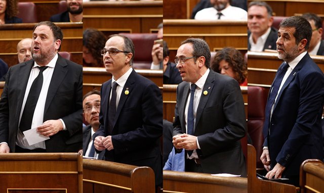 VÍDEO: La Mesa del Congreso pide un informe a los letrados sobre la suspensión de los diputados presos y mañana decidirá
