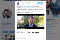 Feijóo muestra su apoyo a López Miras en las elecciones: "eres un político honesto y tienes futuro"