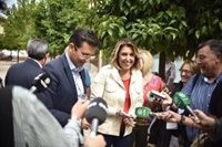 Susana Díaz: PP y Cs ponen en "riesgo la vida de víctimas de violencia de género al someterse al chantaje" de Vox
