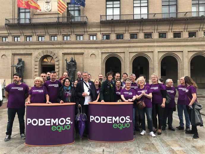26M.- Zaragoza.- Barba (Podemos) Le Dice A La Candidata Del PSOE Que Un Gobiermo Con Cs "Jamás Será Progresista"