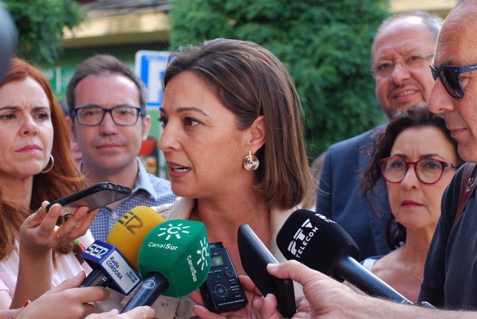 Córdoba.- 26M.- Isabel Ambrosio (PSOE) pide "un último esfuerzo" el domingo "para terminar lo que se empezó" el 28A