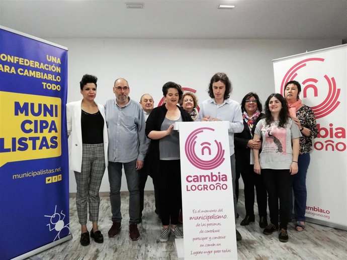26M.- Cambialo Cierra Campaña Con "Ilusión" Para "Poder Seguir Construyendo Logroño Con Y Para Todos"