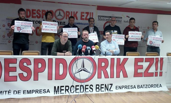 Los sindicatos de Mercedes Vitoria temen nuevos recortes pese a que la planta está en cifras "récord" de producción