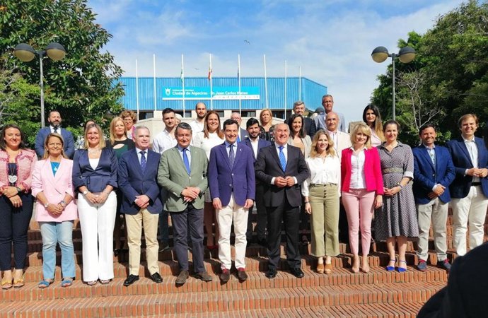 Cádiz.- 26M.- Moreno respalda a Landaluce para revalidar la Alcaldía de Algeciras: "Es un referente del municipalismo"