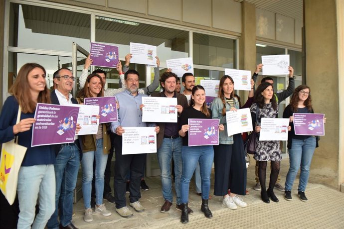 26M.- Unides Podem Crida A la Participació I Apella A la Joventut Per "Garantir Polítiques Progressistes"