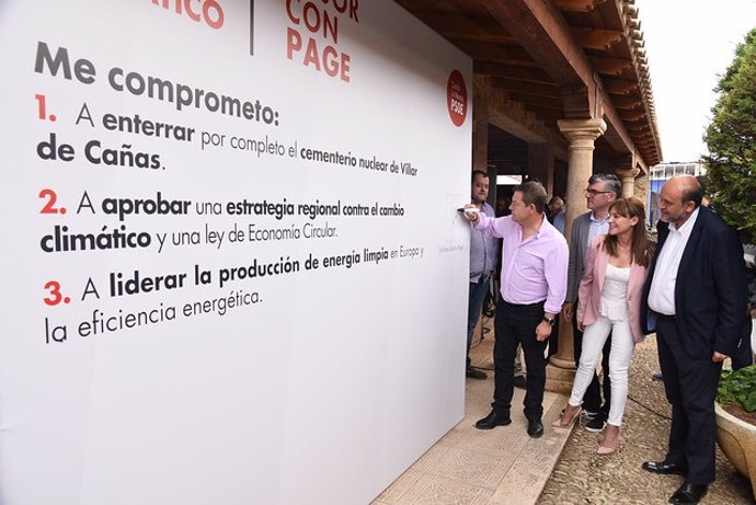 26M.- García-Page Se Compromete A "Cerrar" Por Completo El Proyecto Del ATC En Villar De Cañas (Cuenca)