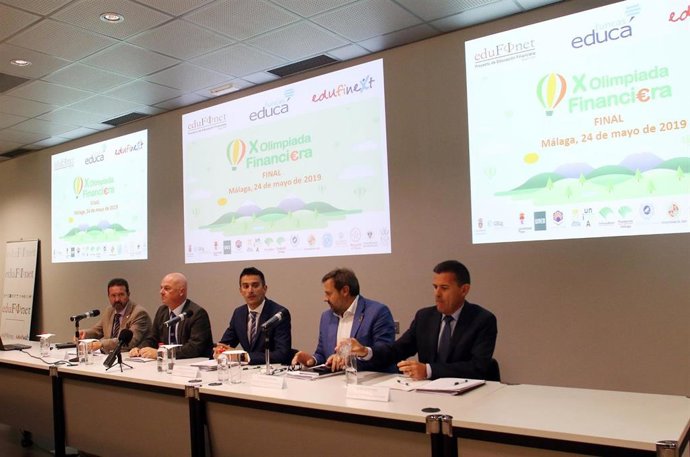 Unicaja.- El Proyecto Edufinet de Unicaja premia los mejores trabajos de educación financiera en su X Olimpiada