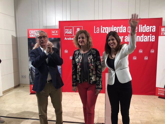 26M.-González Pide A Los Alaveses Que Voten Al PSE Para "Rematar" La Tarea Iniciada Con El Triunfo En Las Generales